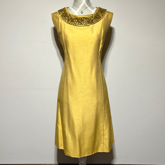 Exquisite Vintage Silk Beaded dress suit - Picture 3 of 13